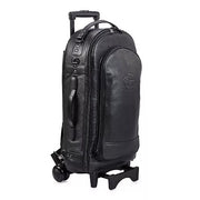 Gard 10-WBFLK Compact Triple Trumpet Wheelie Bag - Black Leather