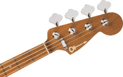 Charvel Pro-Mod San Dimas Bass PJ IV MAH Caramelized Maple Satin Ferrari Red