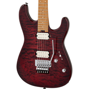 Charvel Pro-Mod Plus San Dimas Style 1 HH FR CM Electric Guitar - Sangria Burst