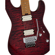 Charvel Pro-Mod Plus San Dimas Style 1 HH FR CM Electric Guitar - Sangria Burst
