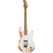 Charvel Henrik Danhage Limited Edition Signature Electric Guitar - White Relic