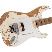 Charvel Henrik Danhage Limited Edition Signature Electric Guitar - White Relic