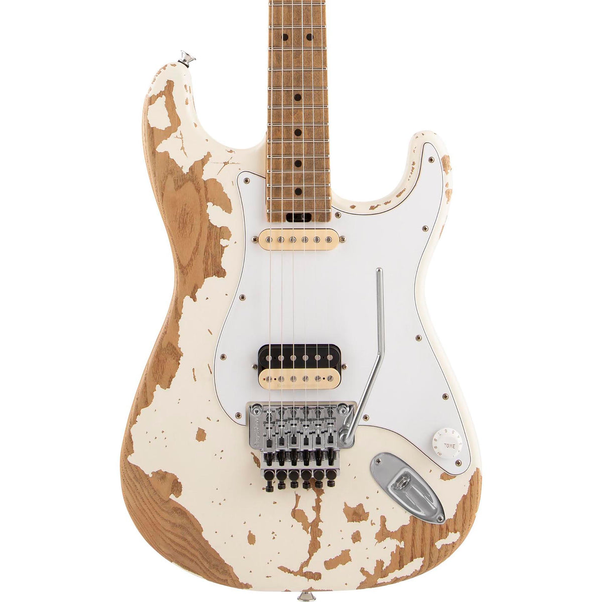 Charvel Henrik Danhage Limited Edition Signature Electric Guitar - White Relic