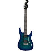 Charvel Pro-Mod Plus DK24 HH 2PT EB QM Electric Guitar - Chlorine Burst