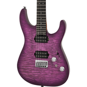Charvel Pro-Mod Plus DK24 HH HT EB QM Electric Guitar - Violet Radiance