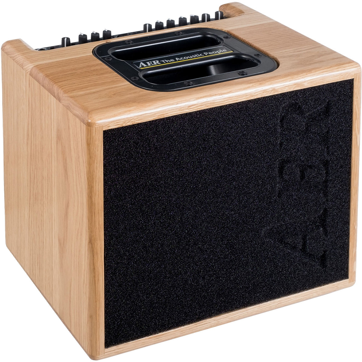 AER Compact 60/4 Acoustic Amplifier Cabinet - Natural Stained Oak