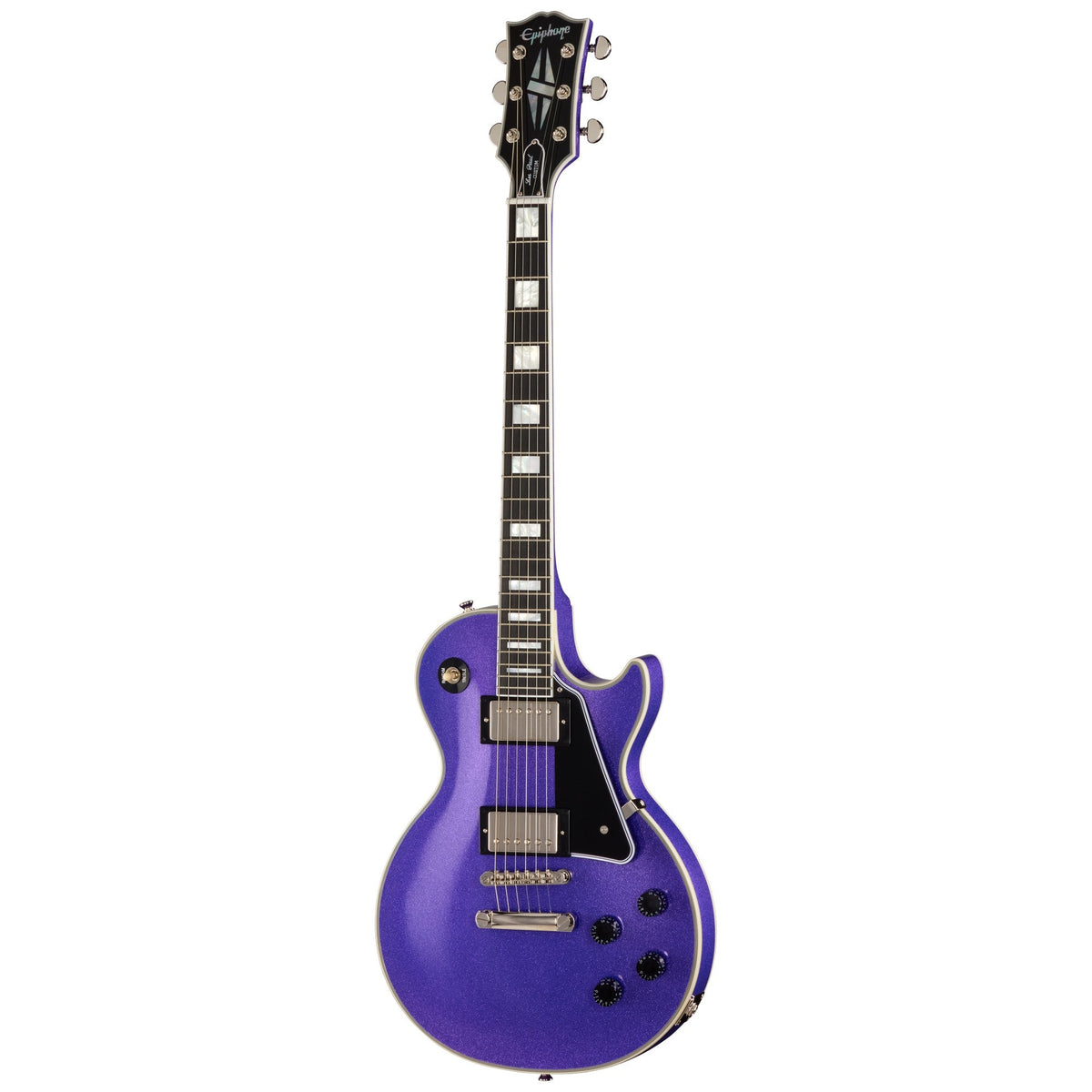 Epiphone Les Paul Custom Electric Guitar - Amethyst Sparkle