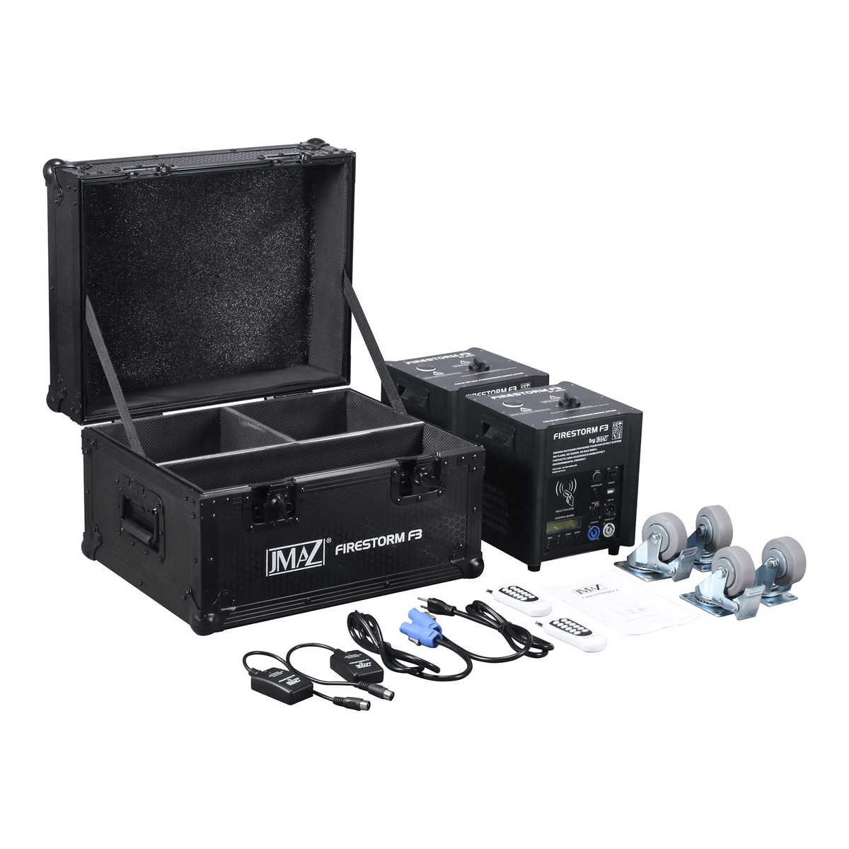 JMAZ JZ4009 Firestorm F4 500-Watt Cold Spark Machine - 2-Pack