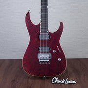 ESP USA M-II DX Electric Guitar - Red Rose Marble - #US25050