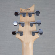 PRS CE24 Flame Maple Electric Guitar, Ebony Fingerboard - Scarlet Red - CHUCKSCLUSIVE - #230365232 - 2023