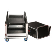 Gator Cases G-TOUR-GRC-1406 14U Top, 6U Bottom Audio Road Console Rack