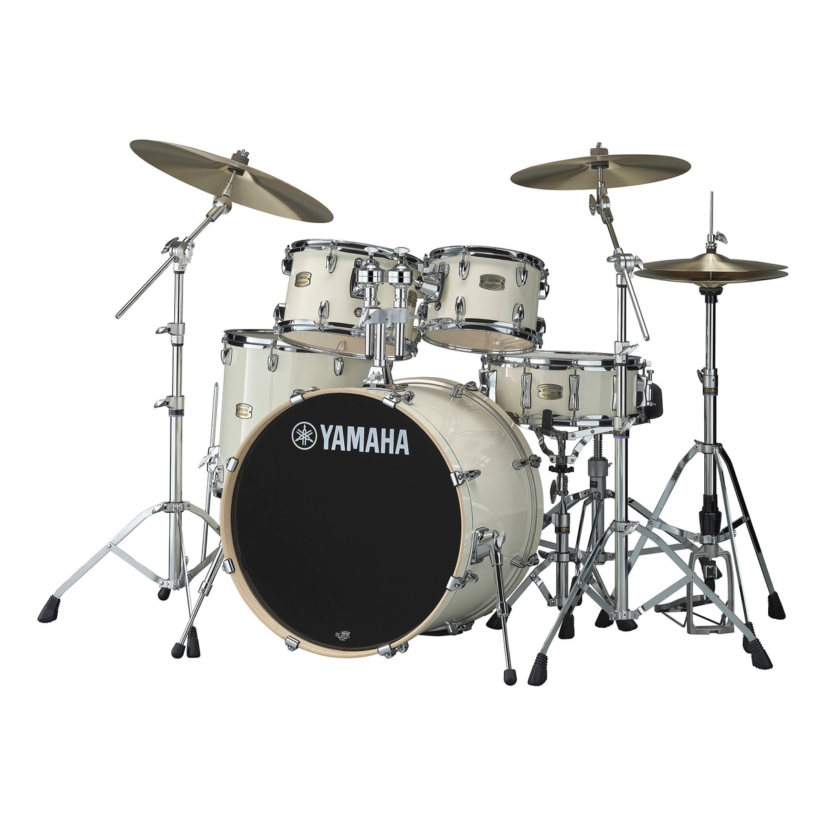 Yamaha Stage Custom Birch 5-Piece Shell Pack with 20-Inch Kick - Classic White