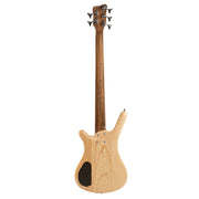 Warwick Teambuilt Pro Series Corvette Ash 5-String Electric Bass Guitar - Natural Transparent Satin