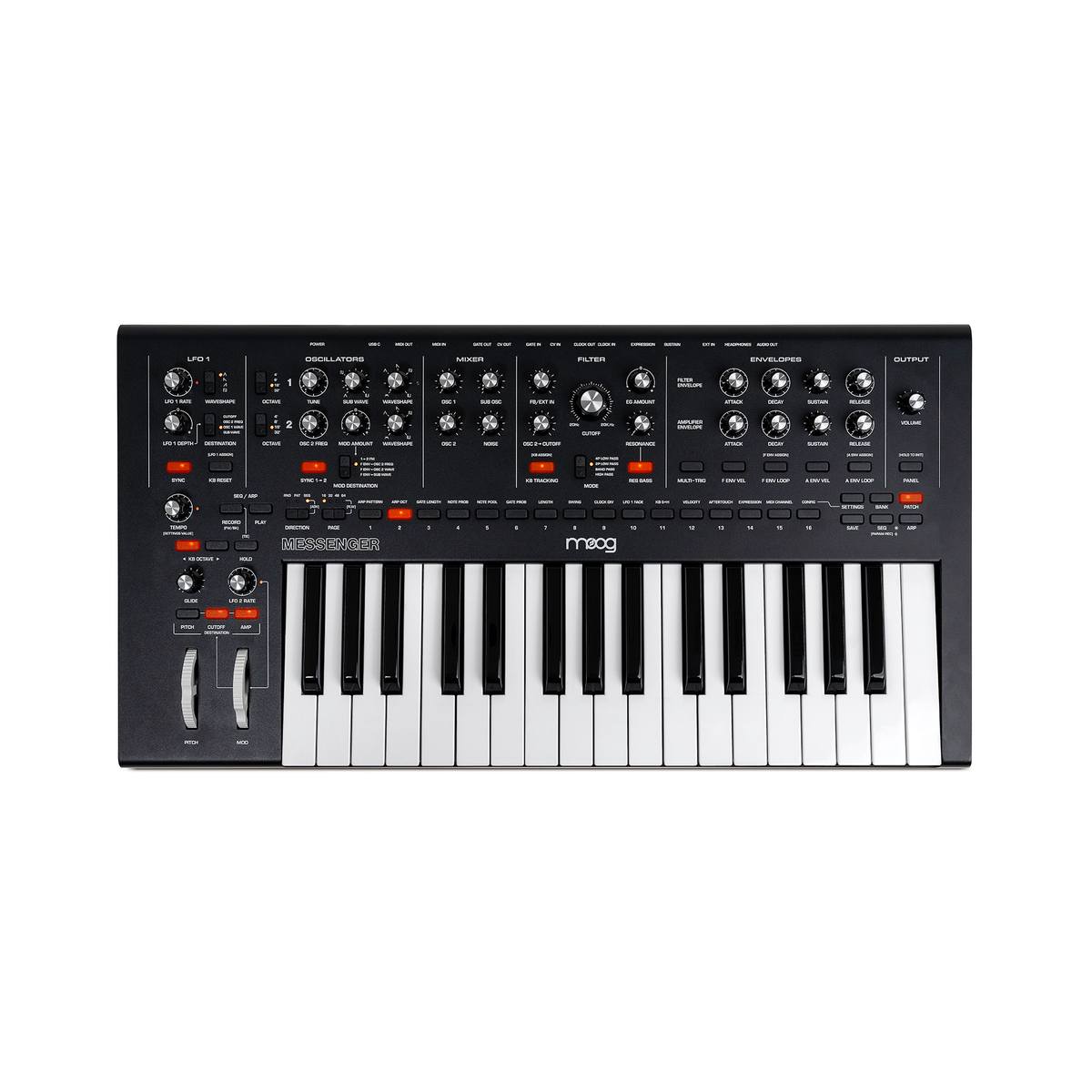 Moog Messenger Monophonic Analog Synthesizer