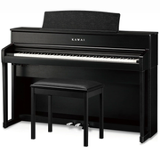 Kawai CA701 Digital Piano with Bench - Satin Black