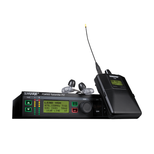 Shure P9TRA425CL-G7 PSM900 Wireless Personal Monitor System - G7 Band