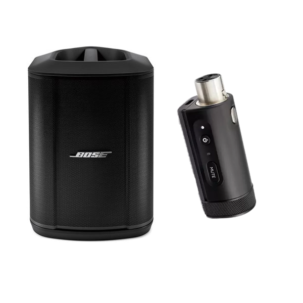 Bose S1 Pro+ Bundle with Wireless Mic/Line XLR Transmitter