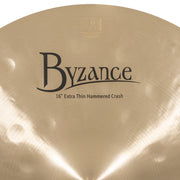 Meinl 16-Inch Byzance Traditional Extra Thin Hammered Crash Cymbal