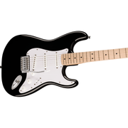 Squier Sonic Stratocaster Pack, Maple Fingerboard, Black, Gig Bag, 10G Amplifier