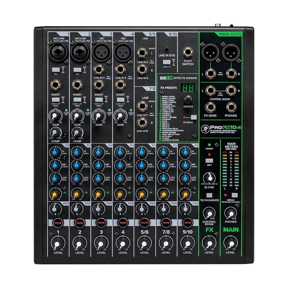 Mackie ProFX10v3 USB Mixer