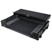 ProX XS-PRIME4WLTBL ATA Flight Case For Denon PRIME 4 G2/PRIME 4 MK2 DJ Controller with Laptop Shelf 1U Rack Space and Wheels - Black