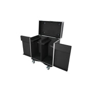 ProX XS-MH30WASHX2W for Two Moving Head Fixtures ATA Flight Style Road Case with Casters