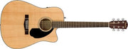 Fender CD-60SCE Solid Top Dreadnought Acoustic-Electric Guitar - Natural