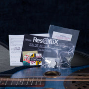Beard Guitars Trailhead Resonator Curly Maple Acoustic Electric Guitar - Denim Blue - #1955-25