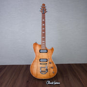 Powers Electric A-Type Electric Guitar - Pale Ale - #B130