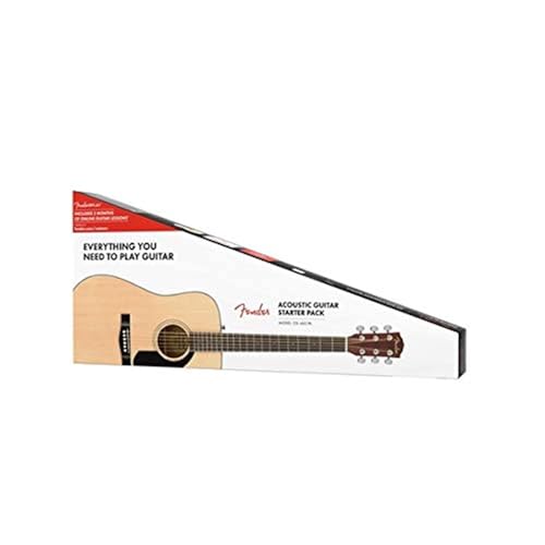 Fender CD-60S Solid Top Dreadnought Acoustic Guitar - Natural