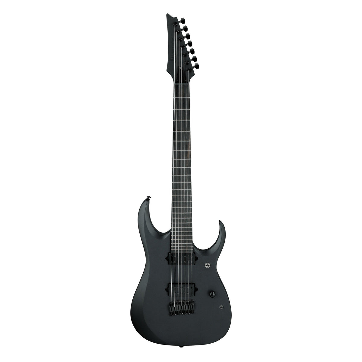 Ibanez Iron Label RGDRB71 7-String Electric Guitar - Black Flat