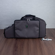 Marcus Bonna Double Sax Case for Alto and Straight Soprano with Detachable Neck - Brown Nylon