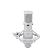 Yamaha YCM705 W Condenser Microphone with Shock Mount and Pop Filter - White