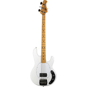 Ernie Ball Music Man Retro 70’s Stingray Electric Bass Guitar - White
