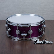 DW 5.5 x 14-Inch Collector's Oak Snare Drum - Ultraviolet Purple