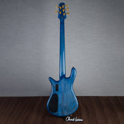 Spector Euro 5 LT 5-String Bass Guitar - Exotic Poplar Burl Blue Fade - CHUCKSCLUSIVE - #]C121SN 21048