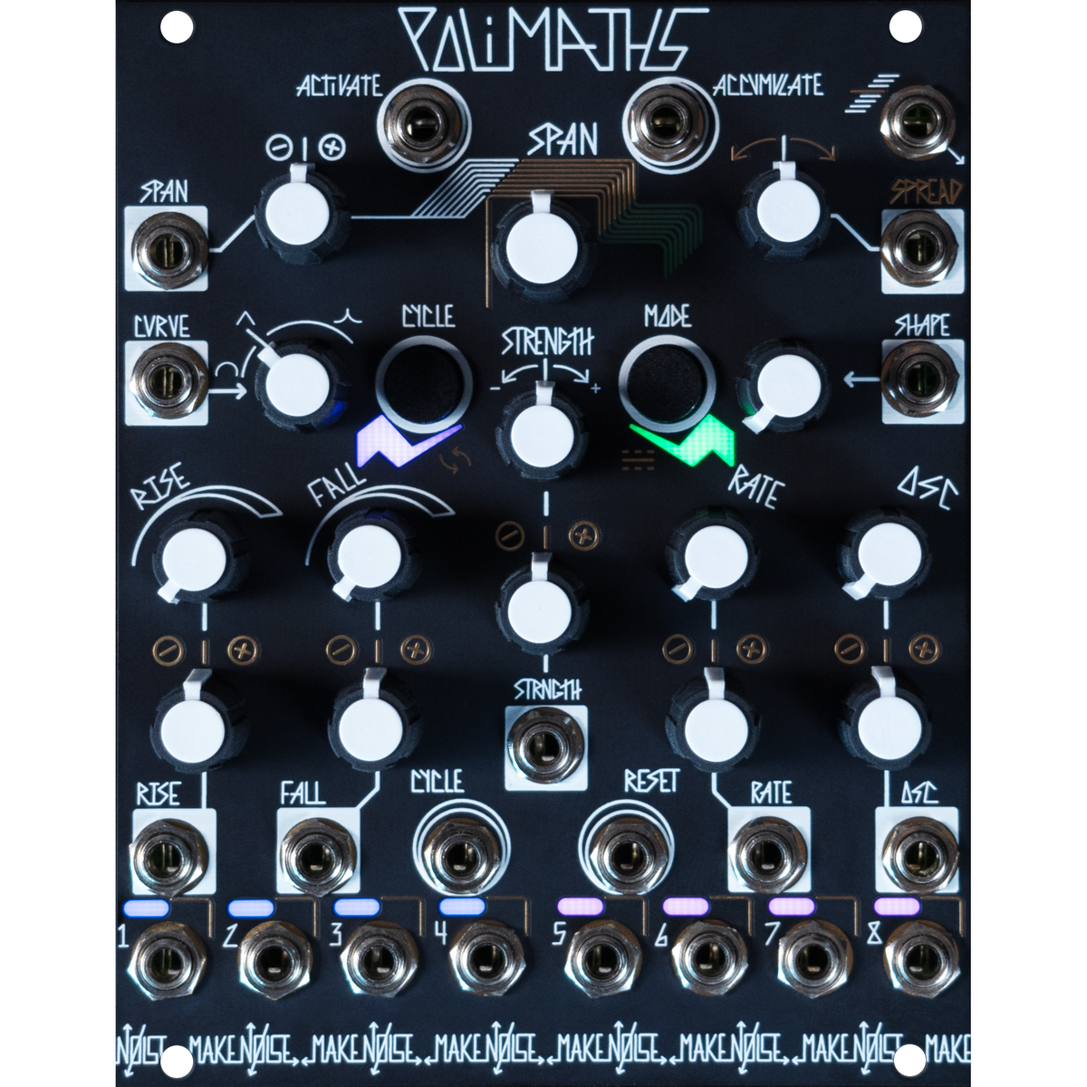 Make Noise PoliMaths 8-Channel Signal Generator