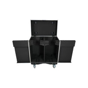 ProX XS-MH30WASHX2W for Two Moving Head Fixtures ATA Flight Style Road Case with Casters