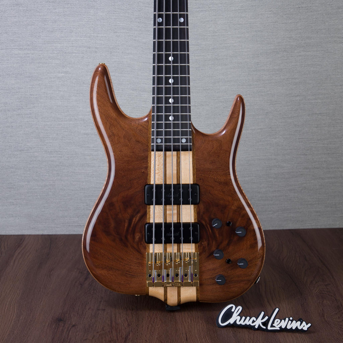 Ken Smith Tiger Elite Series BT-5TNVE Black Tiger 5-String Electric Bass Guitar - #5TNVE707326