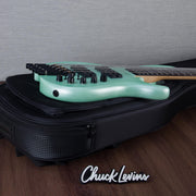 Sire Marcus Miller M6 5-String Headless Electric Bass Guitar - Surf Green Metallic Satin