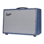 Supro Keeley Custom 12 1x12-Inch 25-Inch Combo Tube Guitar Amplifier - Blue Rhino
