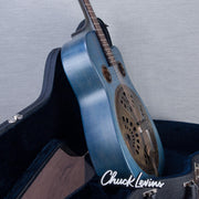Beard Guitars Trailhead E Roundneck Acoustic Electric Guitar - Denim Blue - #197825