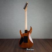 ESP USA M-I FR-DLX Flamed Maple Electric Guitar - Dark Lime Sunburst - #US23093
