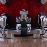 Tama 6.5 x 14-Inch Starclassic Bubinga Snare Drum - Volcanic Red Burst