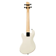 Kala Solid Body U•BASS 4-String Fretted Electric Bass Guitar - Sweet Cream