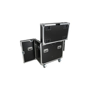 ProX XS-MH30WASHX2W for Two Moving Head Fixtures ATA Flight Style Road Case with Casters