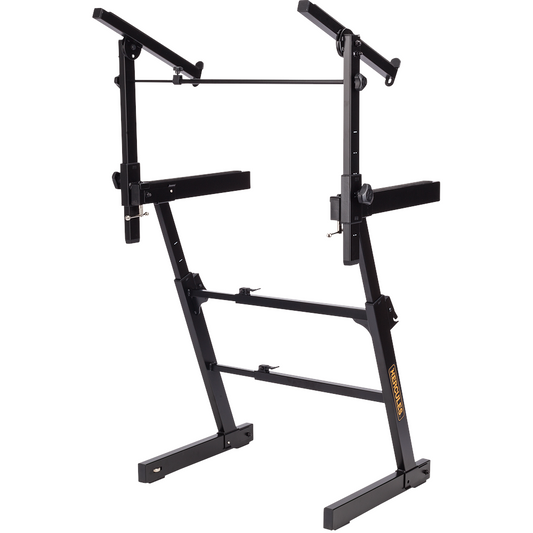 Hercules KS410B Autolock Z Keyboard Stand with Tier