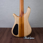 Spector USA Custom NS-5 5-String Electric Bass Guitar - Chestnut Natural - #2224