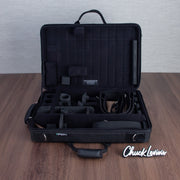 Marcus Bonna Triple Clarinet Case with Rain Cover - Black