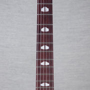 Powers Electric A-Type Electric Guitar - Two Tone Dolomite/Silver Top - #B070